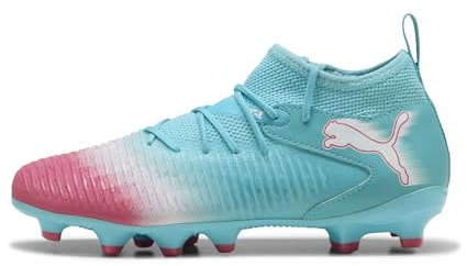 Puma Kinder Future 8 Match Re-Charge FG/AG Jr. Fussballschuhe - 108762, Farbe:Blau-Weiß, Kinder Schuhe:34.5
