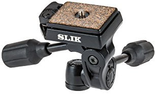 Slik SH-704E - Testa piatta compatta a 3 vie in metallo con sgancio rapido