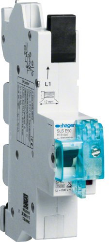 Hager HTS150E HTS150E Hauptleitungsschutzschalter 1polig 50A 400V