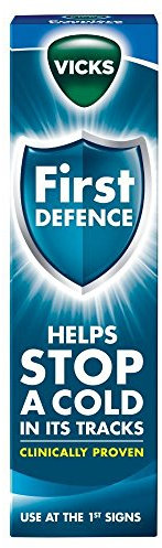 Vicks First Defence Nasal Spray, Microgel Formula to Help Stop a Cold in its Tracks, 2 x 15 ml (Twin Pack)