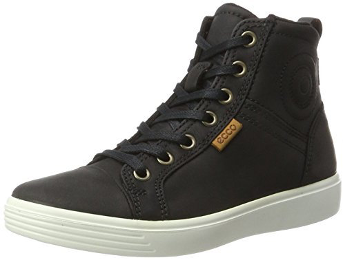 ECCO Unisex Kinder S7 Teen Hohe Sneaker, Schwarz (Black), 33EU