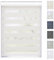 EFIXS Doppelrollo mit Kassette Montage Wand/Decke mit Bohren Breiten: 40-220, Höhe: bis 240 Hier: BxH (120 x 175) cm (Schneeweiss) Premium Duorollo, oder ohne Bohren mit Klemmhalter am PVC-Fenster