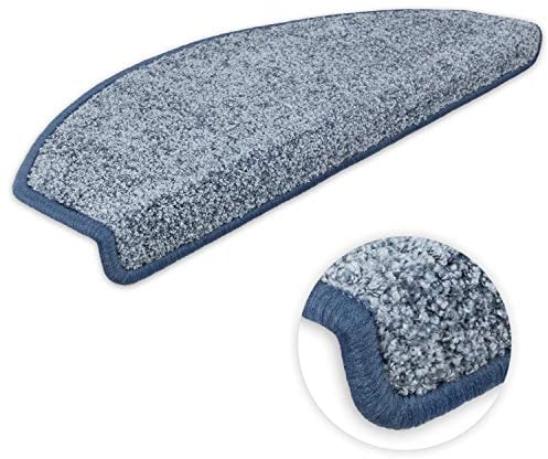 Kettelservice-Metzker Stufenmatten Ventura Halbrund Einzeln und SparSet's Hellblau 18 Stück