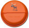 Anton & Sophie Carl Oscar SnackDISC ★ mit Namen PERSONALISIERBAR ★ die drehbare Snackdose ★ 5 Feste Fächer ★ Brotbox, Brotdose, Snackbox (orange (ohne Namen))