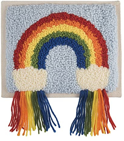 Trimits GCK094 Stanznadel-Set, Regenbogenfarben, 20 x 25 cm, 20 x 25cm