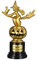 Halloween Trophäe Halloween Best Kostüm Trophäe Golden Statues für Halloween Party Karneval Feiern Zeremonie