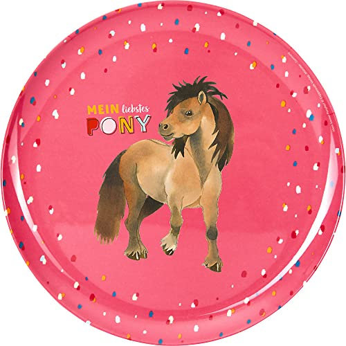 Die Spiegelburg - Melamin-Teller, Mein kleiner Ponyhof, 16632