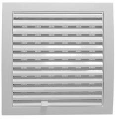 Griglia Di Aerazione Quadrate Con Flusso Regolabile 15 X 15 Cm Diankamin