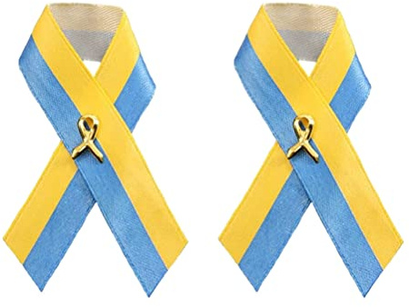 SUPYINI Ukraine Abzeichen Ukraine Pin Abzeichen Ukrainische Flagge Abzeichen Ukraine Band Abzeichen I Stand mit Ukraine Freundschaft Abzeichen Ukraine Flagge Brosche Ukrainisches