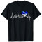 Gelsenkirchen Skyline Herzschlag Fan Herz Liebe Ruhrgebiet T-Shirt