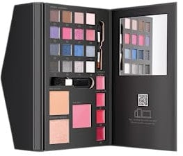 Deborah Milano - Trousse Set Regalo Donna Make Up Book Volume 2 Toni Freddi, Include Palette di Ombretti, Gloss, Rossetti e Polveri Viso dai diversi Finish e Colori, in Carta FSC