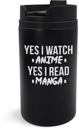Yes I Watch Anime Yes I Read Manga Mug de voyage isotherme