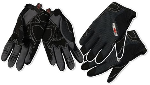 CIPPITO Handschuhe für Motor- und Bikesport | Optimale Funktion aus Wildleder & Polyester (M)