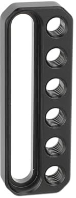 CAMVATE Mini Cheese Plate with Single Countersunk Slot & 1/4-20 Threads-3675