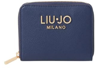 LIU JO Portafoglio corto con zip. Possiede vari scomparti per banconote, tessere e monete. 12 x 2 x 10 cm Non definito 94024 DRESS BLUE