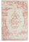 benuta Basic Teppich Sia - Creme/Rosa 200x300 cm - Kunstfaser - Rechteckig & im Style: Vintage, Boho-Style, Retro - Pflegeleicht für Wohnzimmer Schlafzimmer