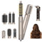 6 in 1 Hairstyler Set, Air Styler mit 1000W Haartrockner, Rundbürstenföhn, Lockenstab, Warmluftbürste, Zum Styling, Glätten, Trocknen, Volumen, Locken