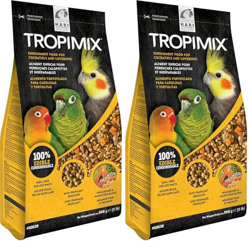 Tropimix Super Premium Food/Mix, 908 g (Pack of 2)