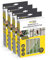 EASYmaxx Zanzariera antipolline per finestre con Magic Click | Tagliata su misura per tutte le finestre fino a 150 x 180 cm | Facile installazione con 12 magneti - senza forare o avvitare [4 Pezzi]