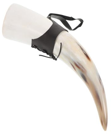 YARNOW Tazza Corno Vichinga Fatta Mano Decorazione Corno Per Bere Per Bevande Design Per Feste e