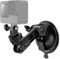 K&F Concept Soporte de Coche con Ventosa para GoPro Hero 13 12 11 10 dji Action 5 Pro/4/3 dji Osmo Pocket 3, Soporte Ventosa del Parabrisas del Coche para Insta360 X5 X4