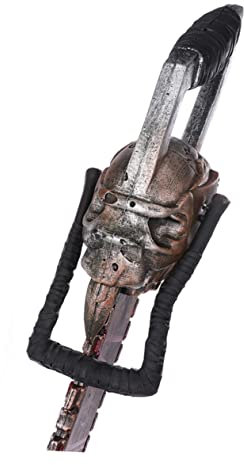 TOYANDONA Scie à Main Halloween de Performance Garçon Fille Prop Effrayant PU Souple Sang Accessoire pour Fête et Cosplay