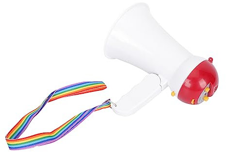 ibasenice Kleiner Handmegaphon Weihnachten Feier 5w ABS für Bühne und Menge