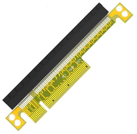 PCIE 8X bis 16X Extender Karte für GPU-Erweiterung, keine Treiberhaltbarkeit, sichere Befestigungslösung, Grafikkartensteckplatz-Expander