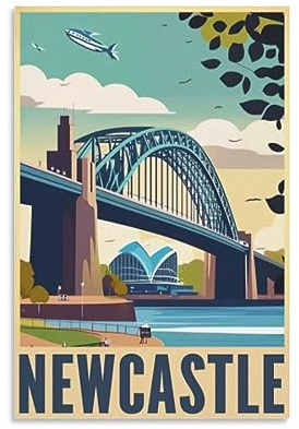 1000 Piece Jigsaws，Tyne Bridge Newcastle Jigsaw Adult Decompression Game Puzzle Students Toys for Children Christmas Birthday Gifts 38x26cm