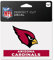 'WinCraft Snack-Schale NFL 4,5 x 5,5 perfekten Schnitt Auto Aufkleber (Vielzahl von Teams erhältlich), Arizona Cardinals, 4.5 x 5.75\