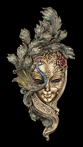 Figuren Shop GmbH Venezianische Maske - Peacock Garden
