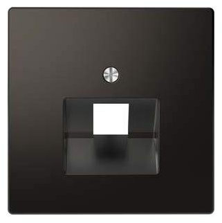 Merten Zentralplatte Anthrazit System Design, 70 x70mm
