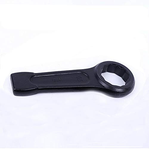 BE-TOOL Schlagringschlüssel, 46 mm, metrischer Ringschlüssel, Einzelring-Box, Endschlüssel, Flachmuster, Schraubenschlüssel für Reparatur