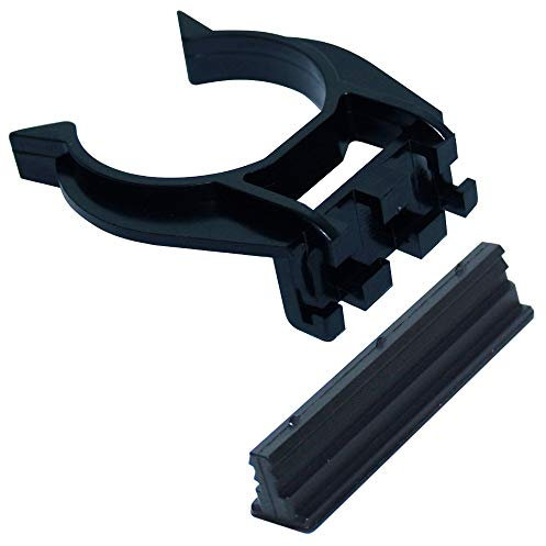 cyclingcolors Clip per Piede Battiscopa in Coda di Abete, 34mm, Nero