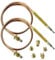 SPARES2GO Thermocouple Kit & Fixings, compatible with Belling Stoves New World Oven Cooker (Pack of 2, 900mm)