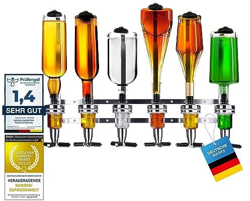 Bar-Butler pour spiritueux Porte-bouteilles pour boissons Doseur 4cl Distributeur de boissons Bar Porte-bouteilles Portionneur de boissons