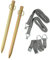 APT Abspannset BISELLA Sturmband-Set - Vorzelt und Markise Sturmsicherung Wohnwagen Caravan Wohnmobil Sturmverspannung Storm Kit