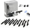 CO-Z 280W Motorisation Portail Coulissant 220V Capacité 600KG 12M, Moteur Portail Coulissant Électrique Automatique avec 2 Télécommandes, 4m Crémaillères, Capteurs Infrarouges