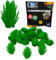 CMC imports 10 x Strauch Pflanze Busch Klemmbausteine vers. Farben zur Auswahl Hecke Bausteine Noppensteine (Grün / 111)