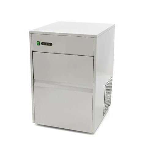 Iceshop IM-20 - Macchina per cubetti di ghiaccio professionale da 5 kg, 24 kg/24 H