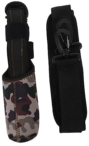 ABOOFAN Porta Canne Porta Cinturino Per Canna Da Pesca Porta Canna Pesca Protezione Orecchie Piscina Cinghia Cinghie Tracolla Per Canna Da Pesca Medio Borsa Viaggiare Poliestere