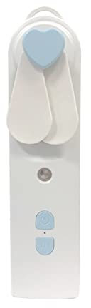 HOUYTYU Mini climatiseur Climatiseur portatif Rechargeable d'humidificateur de Mini Ventilateur portatif(Blue)