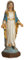 Moritz Jungfrau Maria Statue 11,5 cm - Handbemalte Madonna Figur mit blau-goldenem Gewand - Kleine Marienfigur für Gebetsraum - Katholische Deko aus Kunstharz