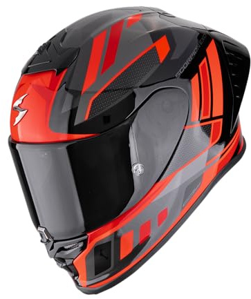 SCORPION EXO-R1 EVO II AIR VITAL Black-Silver-Red L | Beschlaghemmend