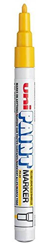 Uni-Ball Paint Marker Pen PX-21 Gold - Fine 1mm Line Bullet Tip