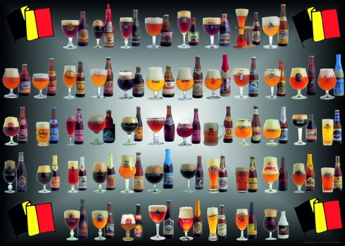Puzzleman - 1000 Teile Puzzle - Belgische Biere