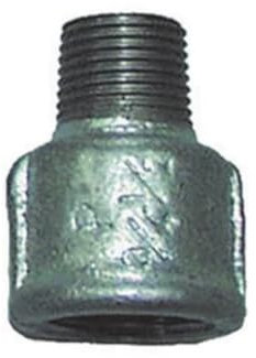 Manicotto di riduzione MF zincato 2 x 11/2 Atusa