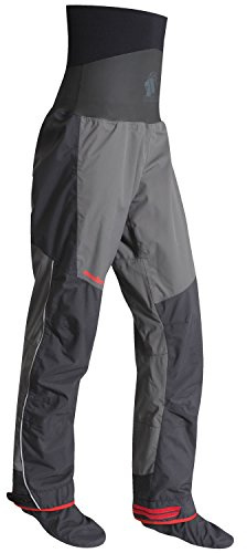 Nookie Evolution Dry Trousers With Socks Charcoal Grey Shadow Black - Unisex. Waterproof & Breathable