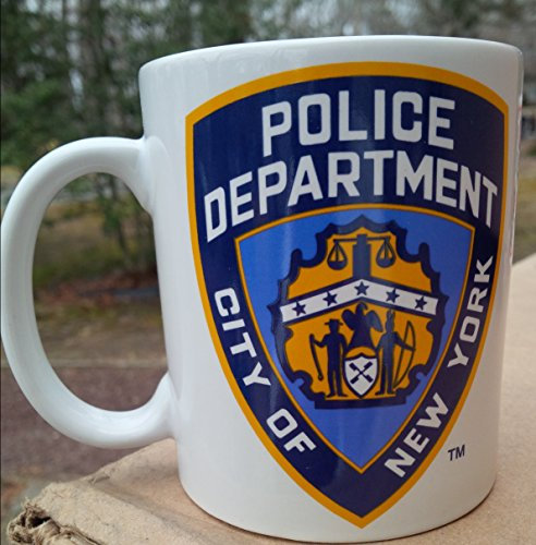 CCS Nypd ville de New York Police Department 11 oz tasse en céramique Blanc