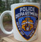 CCS Nypd ville de New York Police Department 11 oz tasse en céramique Blanc
